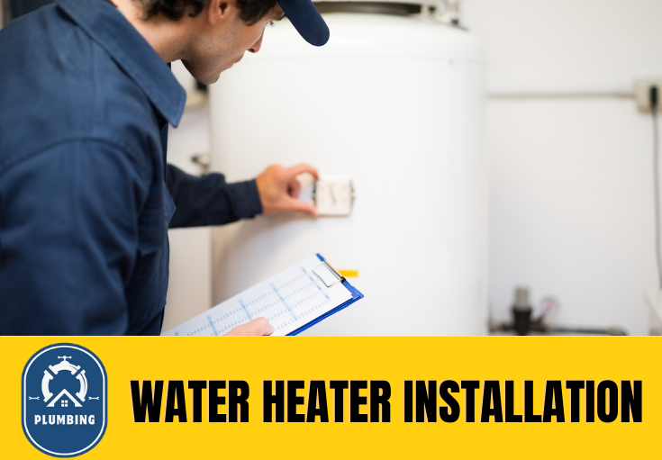water heater installation Faversham